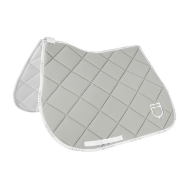 Spring-Satteldecke aus technischem Gewebe mit GP Equestro-Logo Hellgrün / Weiß Gr&amp;amp;amp;amp;amp;amp;amp;amp;uuml;n