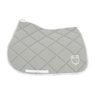Spring-Satteldecke aus technischem Gewebe mit GP Equestro-Logo Hellgrün / Weiß Gr&amp;amp;amp;amp;amp;amp;amp;amp;uuml;n