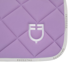 Spring-Satteldecke aus technischem Gewebe mit GP Equestro-Logo Flieder / Weiß Spring-Satteldecke aus technischem Gewebe mit GP Equestro-Logo Flieder / Weiß