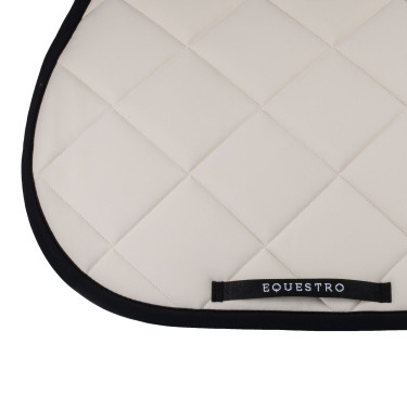 Spring-Sattelpad aus technischem Stoff mit gesticktem Logo Black Line Edition Equestro Spring-Sattelpad aus technischem Stoff mit gesticktem Logo Black Line Edition Equestro