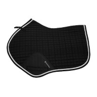 Satteldecke Springen aus Baumwolle modelliert Equestro Schwarz