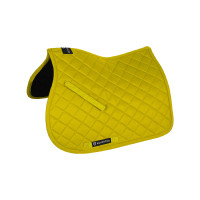 Satteldecke Springen aus Baumwolle Kollektion Basic Equestro Marine Marineblau