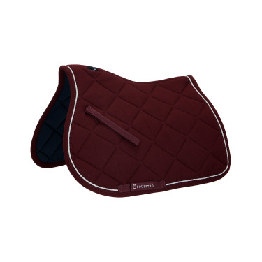 Satteldecke Springen aus Baumwolle mit Borte Diamond Equestro