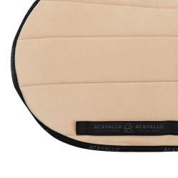 Gestepptes Spring-Sattelpad Louvre und Bambus JS CW-3DS Acavallo Sand Beige Gestepptes Spring-Sattelpad Louvre und Bambus JS CW-3DS Acavallo Sand Beige