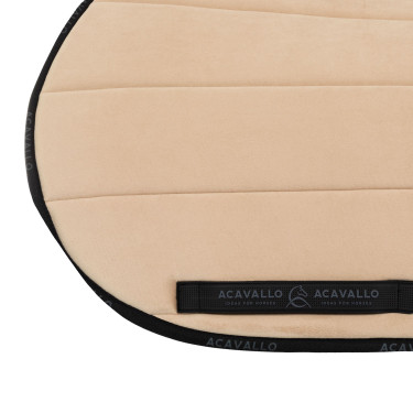 Gestepptes Spring-Sattelpad Louvre und Bambus JS CW-3DS Acavallo Gestepptes Spring-Sattelpad Louvre und Bambus JS CW-3DS Acavallo
