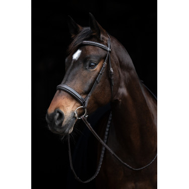 Trensenzaum Hunter 2 HKM Dunkelbraun