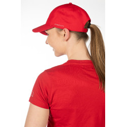 Derby-Kappe HKM Magenta Rosa