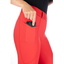 Leggings Aruba Vollbesatz mit Silikon HKM Rot Leggings Aruba Vollbesatz mit Silikon HKM Rot
