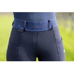Leggings Aruba Vollbesatz mit Silikon HKM Dunkelblau