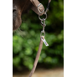 Longe Carlotta mit Karabinerhaken HKM Maulwurf Braun Longe Carlotta mit Karabinerhaken HKM Maulwurf Braun