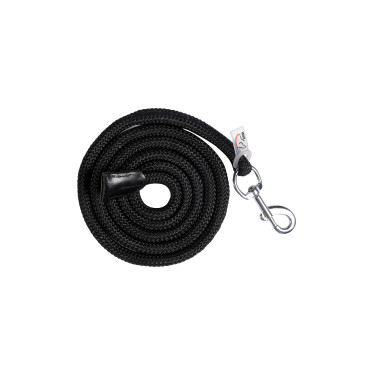 Longe Carlotta mit Karabinerhaken HKM Schwarz