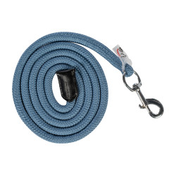 Longe Carlotta mit Karabinerhaken HKM Blaugrau