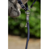 Longe Carlotta mit Panikhaken HKM Dunkelblau