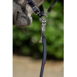 Longe Carlotta mit Panikhaken HKM Dunkelblau Longe Carlotta mit Panikhaken HKM Dunkelblau