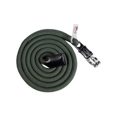 Longe Carlotta mit Panikhaken HKM Khaki Grün Longe Carlotta mit Panikhaken HKM Khaki Grün