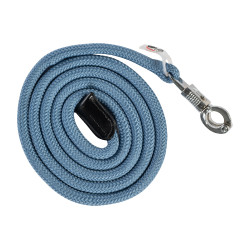 Longe Carlotta mit Panikhaken HKM Blaugrau Longe Carlotta mit Panikhaken HKM Blaugrau