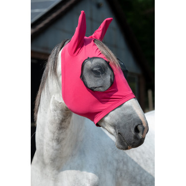 Fliegenmaske Elastic HKM Magenta Rosa Fliegenmaske Elastic HKM Magenta Rosa