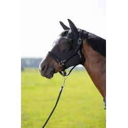 Fliegenmaske Elastic HKM Schwarz