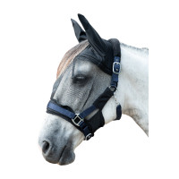 Premium Fliegenmaske HKM Schwarz