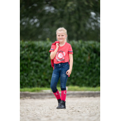 Kinder-Reithose Aymee Denim mit Silikon-Besatz HKM Dunkelblau Kinder-Reithose Aymee Denim mit Silikon-Besatz HKM Dunkelblau