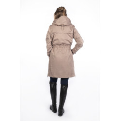 Damenparka Alpine HKM Maulwurf Braun