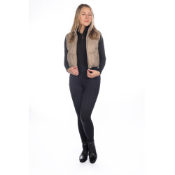 Damenparka Alpine HKM Maulwurf Braun