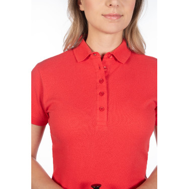 Damen-Poloshirt Elisa HKM Rot Damen-Poloshirt Elisa HKM Rot
