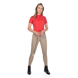 Damen-Poloshirt Elisa HKM Rot Damen-Poloshirt Elisa HKM Rot