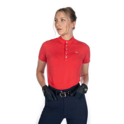 Damen-Funktionsshirt Aruba Kurzarm HKM Rot Damen-Funktionsshirt Aruba Kurzarm HKM Rot