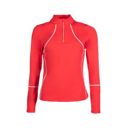 Damen-Funktionsshirt Aruba Langarm HKM Rot