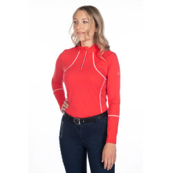 Damen-Funktionsshirt Aruba Langarm HKM Rot