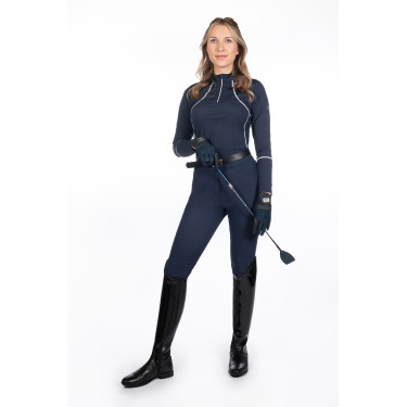 Damen-Funktionsshirt Aruba Langarm HKM Dunkelblau