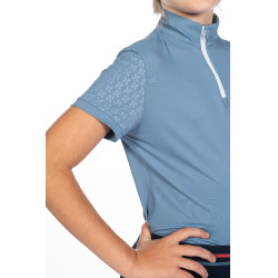 Funktions-T-Shirt Kinder Aymee HKM Blaugrau Funktions-T-Shirt Kinder Aymee HKM Blaugrau