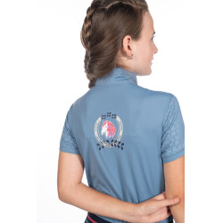 Funktions-T-Shirt Kinder Aymee HKM Blaugrau Funktions-T-Shirt Kinder Aymee HKM Blaugrau