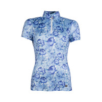 Funktionsshirt Damen Charlotte HKM Dunkelblau / Hellblau
