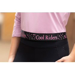 Funktions-T-Shirt Kinder Hailey HKM Helles Flieder Lila