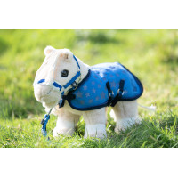 Star-Set Cuddle Pony HKM Blau Sterne Star-Set Cuddle Pony HKM Blau Sterne