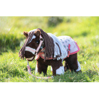 Star-Set Cuddle Pony HKM Blau Sterne