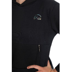 Kinder-Sweatshirt Hailey HKM Schwarz Kinder-Sweatshirt Hailey HKM Schwarz