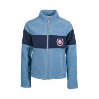 Kinder-Fleecejacke Aymee HKM Blaugrau