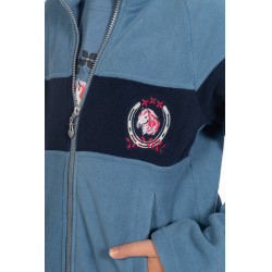 Kinder-Fleecejacke Aymee HKM Blaugrau Kinder-Fleecejacke Aymee HKM Blaugrau