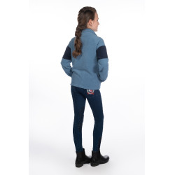 Kinder-Fleecejacke Aymee HKM Blaugrau Kinder-Fleecejacke Aymee HKM Blaugrau