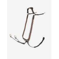 Elastischer Vorderzeug Arika LeMieux Braun / Silber