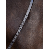 Geflochtene Zügel LeMieux Braun / Silber