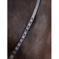 Geflochtene Zügel LeMieux Braun / Silber Geflochtene Zügel LeMieux Braun / Silber