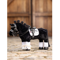 Glocken für das Dressurreiten für Mini Poney Spielzeug LeMieux Weiß Weiß Glocken für das Dressurreiten für Mini Poney Spielzeug LeMieux Weiß Weiß
