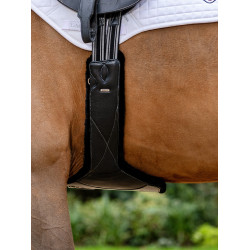 Arika profilierte LeMieux Schabracke aus synthetischer Wolle Schwarz