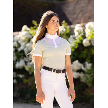 Wettkampf-Poloshirt Eva LeMieux Young Rider Kurzarm Wettkampf-Poloshirt Eva LeMieux Young Rider Kurzarm