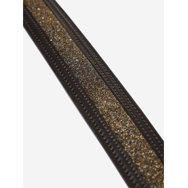 LeMieux Crystal Insert Gürtel Braun