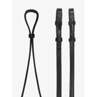 LeMieux-Kandarenzügel Curb Schwarz / Silber LeMieux-Kandarenzügel Curb Schwarz / Silber